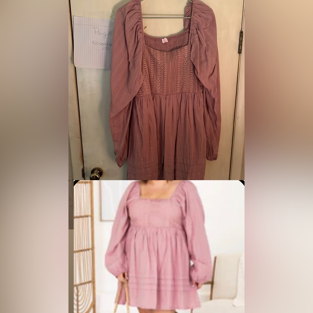 Pink Lily dress